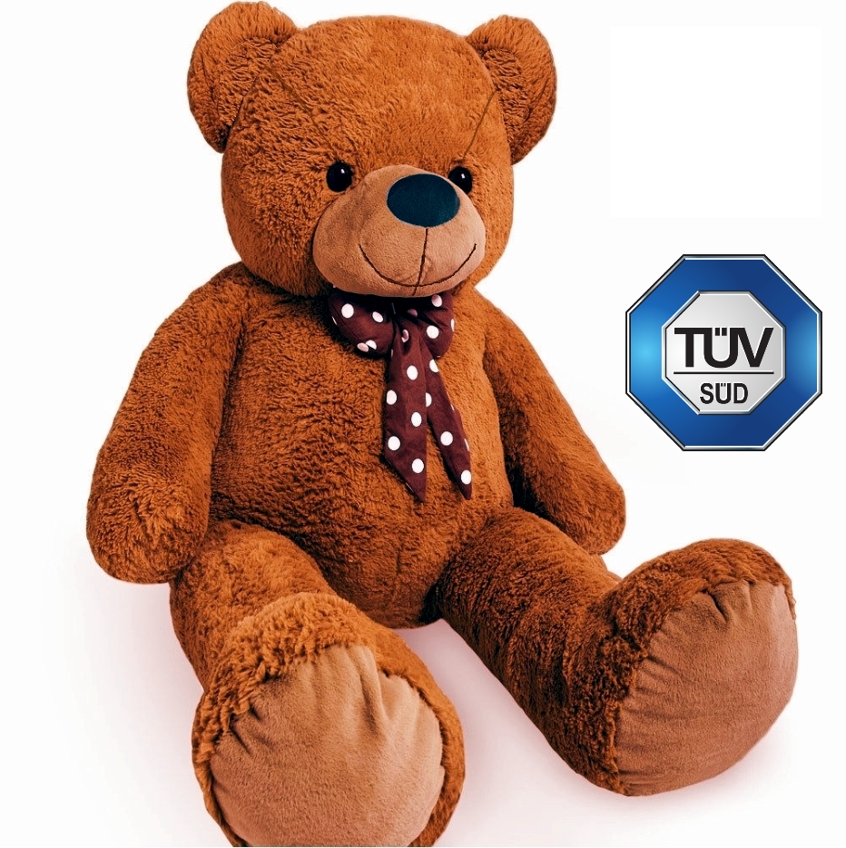 Riesen Teddy Bär Groß XXL Kuschelbär GEFÜLLT Weihnachtsgeschenk Für Kinder 